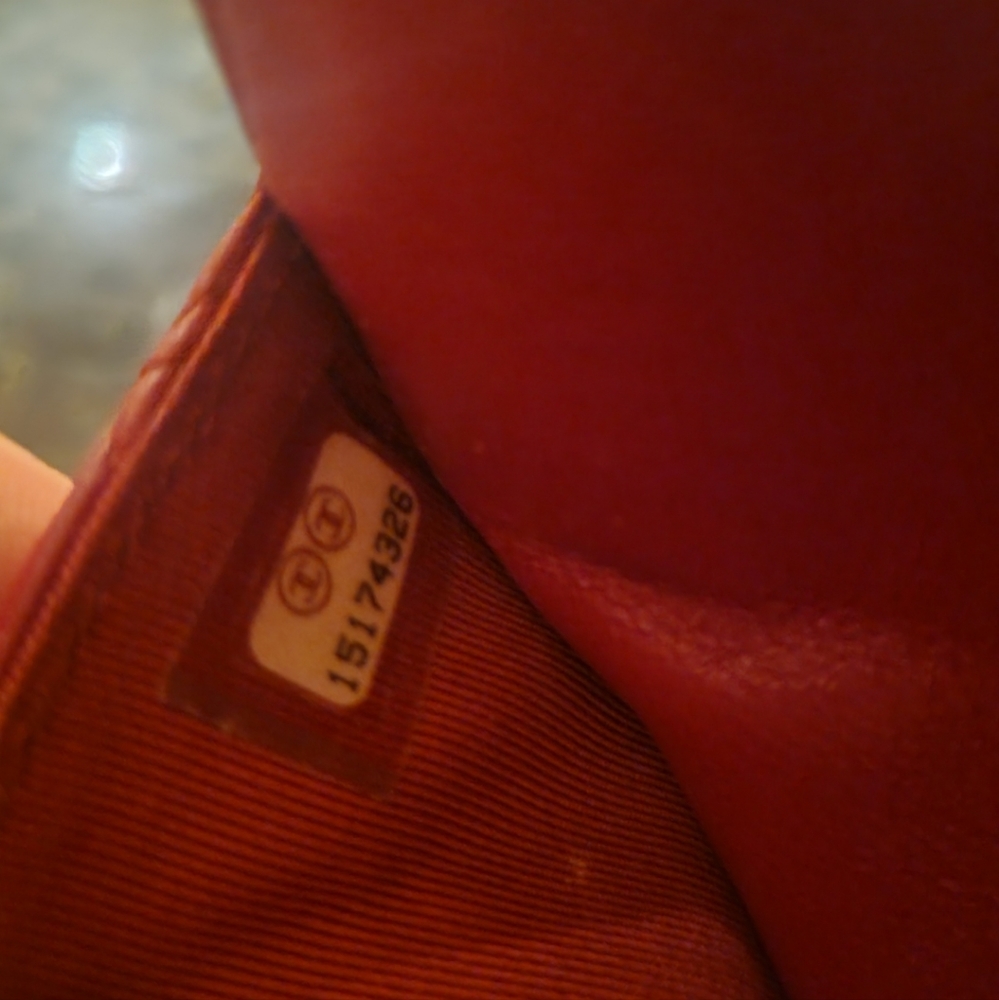 COPY - 💯Authentic Chanel Wallet On Chain Red Lambskin - Picture 3 of 6